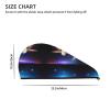 ChenGua Cosmic Saturn Coral Velvet Dry Hair Cap - Super Absorbent Hair Towel Wrap Microfiber Hair Turban for Women Men view 4