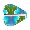 an Island in The Ocean Coral Velvet Dry Hair Cap - Super Absorbent Hair Towel Wrap Microfiber Hair Turban for Women Men view 2