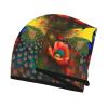 ChenGua Peacock Flowers Coral Velvet Dry Hair Cap - Super Absorbent Hair Towel Wrap Microfiber Hair Turban for Women Men view 3