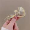 FMURY Ginkgo biloba clip back of the clip headdress hairpin female buckle word clip hair card view 2