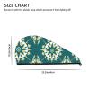 ChenGua Exotic Style Floral Coral Velvet Dry Hair Cap - Super Absorbent Hair Towel Wrap Microfiber Hair Turban for Women Men view 4