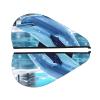 ChenGua Winter The Dolphin Coral Velvet Dry Hair Cap - Super Absorbent Hair Towel Wrap Microfiber Hair Turban for Women Men view 2
