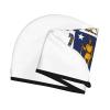 ChenGua Massachusetts State Flag Coral Velvet Dry Hair Cap - Super Absorbent Hair Towel Wrap Microfiber Hair Turban for Women Men view 3