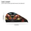 ChenGua Tantalizing Roast Turkey Coral Velvet Dry Hair Cap - Super Absorbent Hair Towel Wrap Microfiber Hair Turban for Women Men view 4