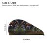 ChenGua Tropical Rainforest Spiders Coral Velvet Dry Hair Cap - Super Absorbent Hair Towel Wrap Microfiber Hair Turban for Women Men view 4