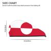 ChenGua Greenland Flag Coral Velvet Dry Hair Cap - Super Absorbent Hair Towel Wrap Microfiber Hair Turban for Women Men view 4