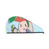 ChenGua Sunflower Seeds and Mushroom Coral Velvet Dry Hair Cap - Super Absorbent Hair Towel Wrap Microfiber Hair Turban for Women Men view 1