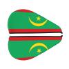 ChenGua Flag of Mauritania Coral Velvet Dry Hair Cap - Super Absorbent Hair Towel Wrap Microfiber Hair Turban for Women Men view 2
