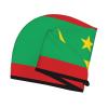 ChenGua Flag of Mauritania Coral Velvet Dry Hair Cap - Super Absorbent Hair Towel Wrap Microfiber Hair Turban for Women Men view 3