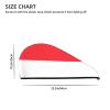 ChenGua Indonesian Flag Coral Velvet Dry Hair Cap - Super Absorbent Hair Towel Wrap Microfiber Hair Turban for Women Men view 4