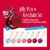 fwee Glowy Jelly Pot + Keychain SET | Dewy Jelly Lip & Blush Color, Tinted Glow Jelly Balm, Dewy Buildable Finish  Mellow Mango (Natural Coral) | 0.14 oz view 2