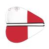 ChenGua Flag of Malta Coral Velvet Dry Hair Cap - Super Absorbent Hair Towel Wrap Microfiber Hair Turban for Women Men view 2