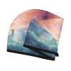 ChenGua Fantasy Paradise Space Coral Velvet Dry Hair Cap - Super Absorbent Hair Towel Wrap Microfiber Hair Turban for Women Men view 3