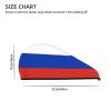 ChenGua Russian Flag Coral Velvet Dry Hair Cap - Super Absorbent Hair Towel Wrap Microfiber Hair Turban for Women Men view 4