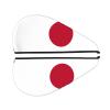 ChenGua Japanese Flag Coral Velvet Dry Hair Cap - Super Absorbent Hair Towel Wrap Microfiber Hair Turban for Women Men view 2