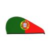ChenGua Portuguese Flag Coral Velvet Dry Hair Cap - Super Absorbent Hair Towel Wrap Microfiber Hair Turban for Women Men view 1