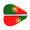 ChenGua Portuguese Flag Coral Velvet Dry Hair Cap - Super Absorbent Hair Towel Wrap Microfiber Hair Turban for Women Men view 2