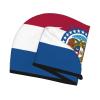 ChenGua Missouri State Flag Coral Velvet Dry Hair Cap - Super Absorbent Hair Towel Wrap Microfiber Hair Turban for Women Men view 3