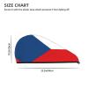 ChenGua Flag of The Czech Republic Coral Velvet Dry Hair Cap - Super Absorbent Hair Towel Wrap Microfiber Hair Turban for Women Men view 4