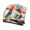 ChenGua Dreamy Little Mushroom Coral Velvet Dry Hair Cap - Super Absorbent Hair Towel Wrap Microfiber Hair Turban for Women Men view 3