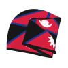 ChenGua Flag of Nepal Coral Velvet Dry Hair Cap - Super Absorbent Hair Towel Wrap Microfiber Hair Turban for Women Men view 3