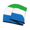 ChenGua Sierra Leone Flag Coral Velvet Dry Hair Cap - Super Absorbent Hair Towel Wrap Microfiber Hair Turban for Women Men view 3