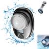 Mini Electric Shaver Pocket Size Waterproof Razor Washable Portable, Mini Electric Razor,Wet Dry Electric Shavers for Men, USB Rechargeable Shaver for Travel, Office (Black) view 1
