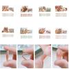 30Pcs Glossy Press On Nails Long Coffin Fake Nails False Nails Stick On Nails Acrylic Nails view 2