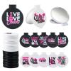 50 Pcs Cheerleader Mirror Gifts Cheerleading Compact Mirror Bulk Cheer Gifts Bulk for Team Cheerleading Gifts Folding Pocket Mirror Cheer Party Favors for Team Cheer Compact Mirror Bulk (Pink) view 1