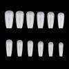 False Artificial Tip Long Full Tip Finger Sculpted-Home Manicure Tool Fake Nails Tip Transparent Natural 504x view 1