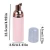 2Pcs 50ml Press Type Foam Pump Bottle, Refillable Empty Cosmetic Container Dispenser, Travel Foaming Pump Dispenser view 2