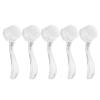 Cunyuer Soft Nail Brush, 5 PCS Nail Dust Brush, Nail Brush for Cleaning Fingernails, Fine Handle Grip Fingernail Brush Manicure Brush with Cover, Nails Tool for Toe and Fingernail view 1