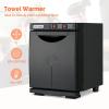 5L Hot Towel Warmer Cabinet for Facials Massage, Esthetician Towel Heating Cabinet Black, Aluminum Chamber,Professional Mini Hot Cabinet for Home Spa, Esthetician, Salon Beauty, Spa Barbershop view 4