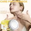 BSMKCL Turmeric Neck Cream with Lemon Hydrating Lifting & Firming Anti-Aging Neck Cream Reduce Wrinkles Neck Lines Soft Smooth Skin for Loose & Sagging Skin On Face, Neck, Dcollet -150g -5.29 OZ view 2