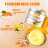 BSMKCL Turmeric Neck Cream with Lemon Hydrating Lifting & Firming Anti-Aging Neck Cream Reduce Wrinkles Neck Lines Soft Smooth Skin for Loose & Sagging Skin On Face, Neck, Dcollet -150g -5.29 OZ view 3