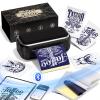 2025 New Tattoo Stencil Printers for Tattooing, Memoqueen Mini Tattoo Stencil Printer Machine for Gift to Enthusias, Beginners, Artists, with 30pcs Tattoo Transfer Paper, Compatible with iOS & Android view 1