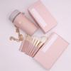 XMKJCHA Smokey Peach 12pcs Makeup Set Brushes Blush Brushes Eyeshadow Brushes Portable Full Set Of Makeup Brushes (Multicolor,one size) view 2