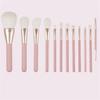 XMKJCHA Smokey Peach 12pcs Makeup Set Brushes Blush Brushes Eyeshadow Brushes Portable Full Set Of Makeup Brushes (Multicolor,one size) view 3