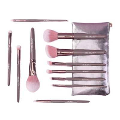 XMKJCHA 11 pieces of makeup brush, full set of handle powder brush, eye shadow brush