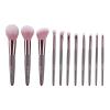 XMKJCHA 11 pieces of makeup brush, full set of handle powder brush, eye shadow brush view 2