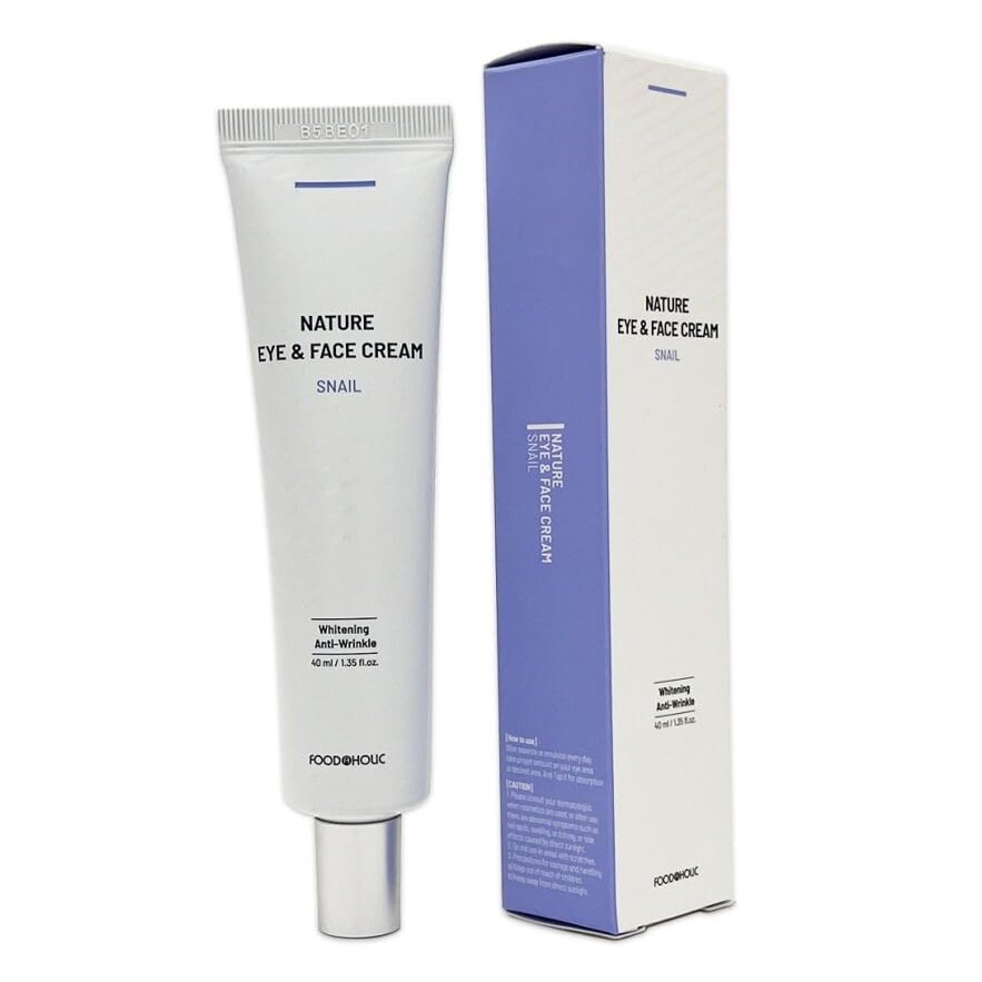 3W Clinic Foodaholic Nature Snail Eye & Face Cream 40ml x 1EA/ANTI-AGING,WRINKLE/Korea-Beauty/Korea Made