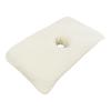FashionCha Salon Massage Table Towel, Absorbent Towel, Reusable Washable Face Pillow Towel with Hole for Massage Bed, SPA, Beige view 1