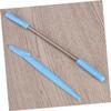 Didiseaon 2pcs Face Hair Removal Tool Threaded Spring Epilator Eyebrow Razor Hair Removal for Women for Forehead Cheeks Upper Lip view 2