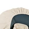 10 Pack Body Linen Protective Face Rest Cover - Moisture Proof Barrier Protective Fleece Pad Pillow. Wipeable Between Clients for Sanitary Protection - Natural view 2