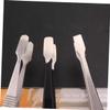 DOITOOL 3pcs Stainless Steel Eyelash Tweezers for Lash Application Tweezing Non-magnetic for Craft Stamp Collecting view 2