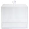 ForPro Premium Pure & Simple XL Facial Towel Acrylic Holder, Holds 50 Pure & Simple XL Facial Towels, Disposable Makeup Remover Dry Wipe Holder view 2