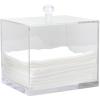 ForPro Premium Pure & Simple XL Facial Towel Acrylic Holder, Holds 50 Pure & Simple XL Facial Towels, Disposable Makeup Remover Dry Wipe Holder view 3