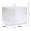 ForPro Premium Pure & Simple XL Facial Towel Acrylic Holder, Holds 50 Pure & Simple XL Facial Towels, Disposable Makeup Remover Dry Wipe Holder view 4
