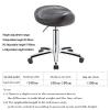 Ergonomic Saddle Stool Dental Chair Beauty Stool Adjustable Height for Dentist, Salon, Massage, Office,B,L view 2