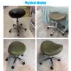 Ergonomic Saddle Stool Dental Chair Beauty Stool Adjustable Height for Dentist, Salon, Massage, Office,B,L view 3